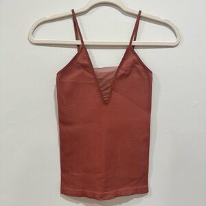 Intimately by Free People Come Around Cami with Sheer Mesh Inlay - XS/S